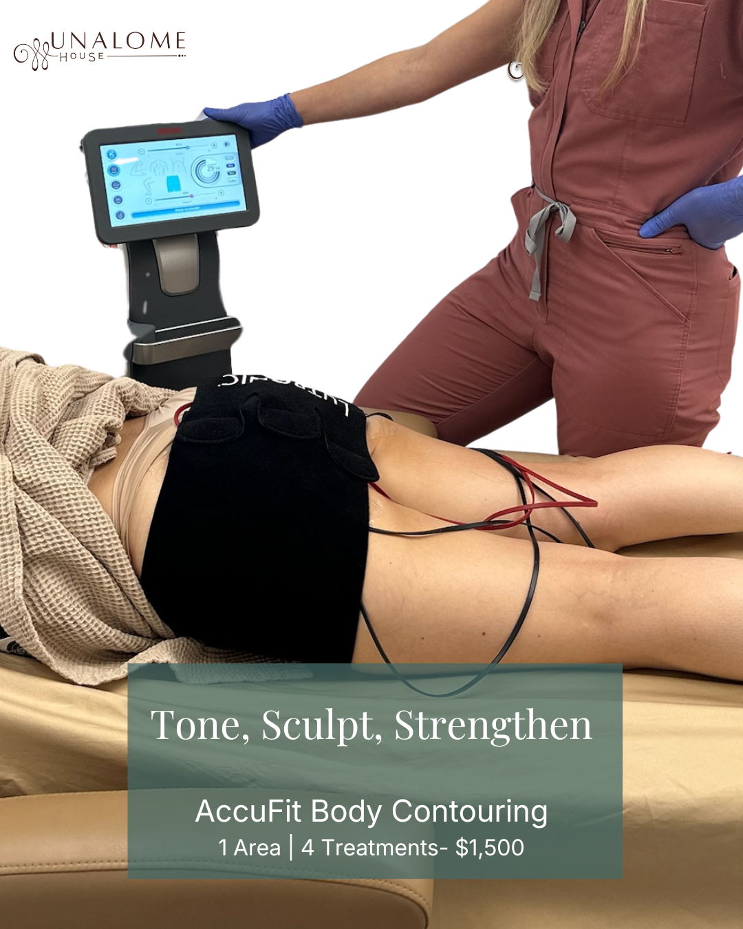 AccuFit Laser Treatment at Unalome House