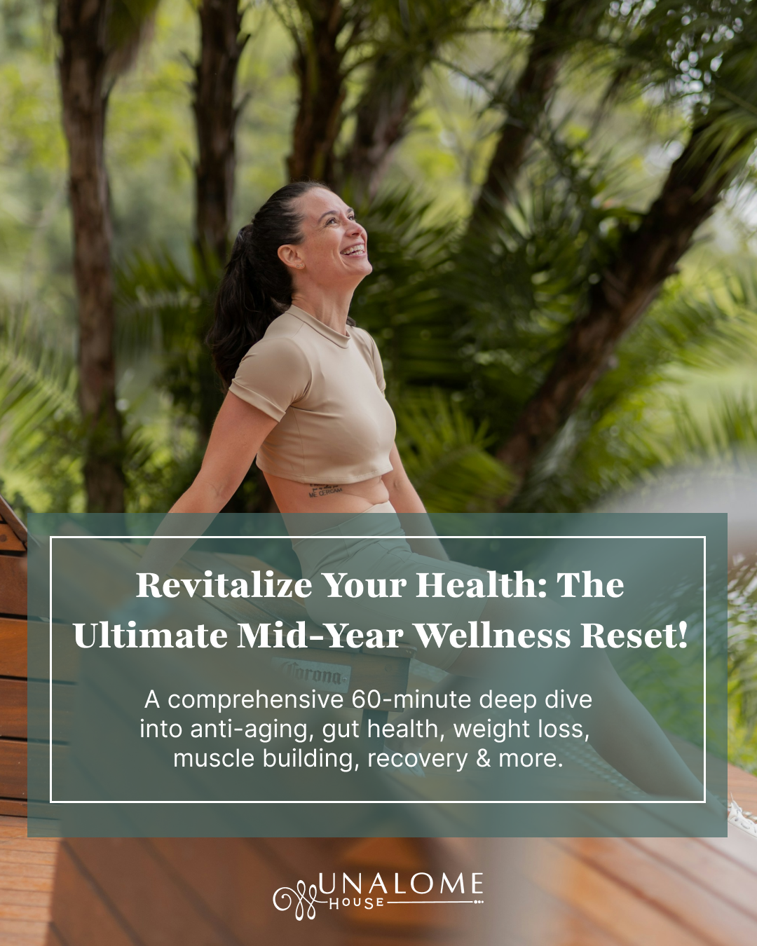 Health Optimization - Summer reset- IG AccuFit Laser Treatment at Unalome House